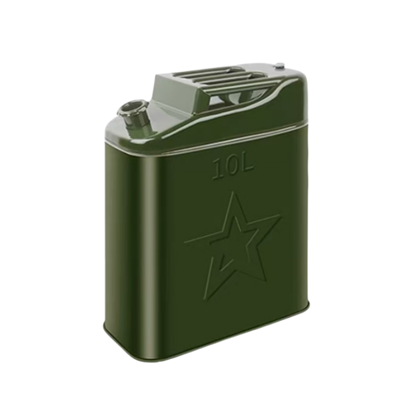 亭松 扁油桶铁桶 10L 单位:个