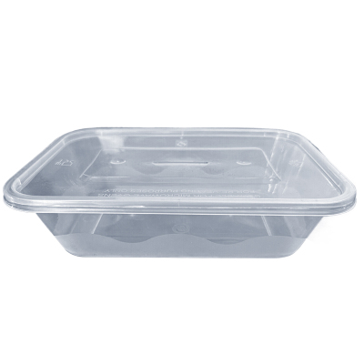 优诗提念YSTN-BXH014方形650餐盒 300套/箱(计价单位:箱)透明色