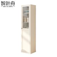 智叶舟钢制收纳柜单门上玻424*350*2000mm台