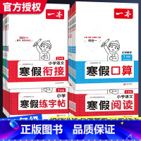 6本❇️寒假衔接语数英+阅读+字帖+口算/计算★人教版 小学三年级 [正版]2025新 寒假衔接一二三四五六年级寒假阅读