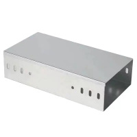 中锦科技 电线桥架 镀锌防火线槽ZJ-132系列 50×50×0.5mm[含配件]米