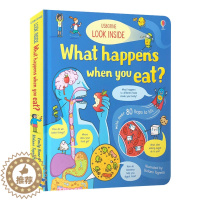 [醉染正版]英文原版 Look Inside What Happens When You Eat 揭秘人体消化器官 偷偷