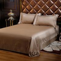 美帮汇欧式60长绒棉四件套2.0米床上用品全棉被套简约全棉床单双人1.8m