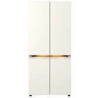 东芝 GR-RF687WI-PG1B6 651升十字四门高容全嵌雾化保鲜除菌急速制冰节能家用冰箱木槿杏