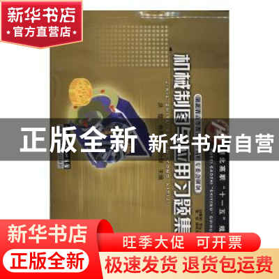 正版 机械制图与应用习题集 洪霞,余年喜,刘合群主编 湖北科学