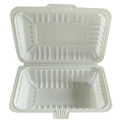 金迪乐一次性带盖连体饭盒300个450ml打包盒175*115*55mm/件