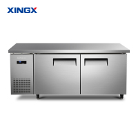 星星KTC-1260GT铜管厨房工作台冰柜冷藏工作台水吧台商用平冷卧式冰箱厨房保鲜柜不锈钢冷冻柜奶茶操作台