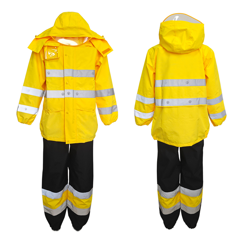 路吉通 高警示防护雨衣(分身) 180 套