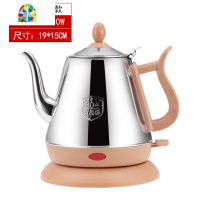 烧水壶小长嘴电热水壶随手泡不锈钢电茶壶家用热水壶自动断电宾馆 FENGHOU 金色升级款高品质1.0L连盖
