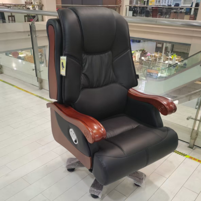 首指(SZ)办公椅/班椅/转椅/皮椅YF-8833黑色