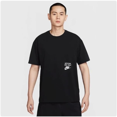 NIKE耐克短袖T恤运动休闲舒适针织圆领男装HJ0775-010 C