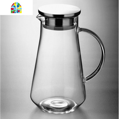 加厚可高温家用凉水壶大容量冷水壶凉水杯白开水壶柠檬杯子泡茶壶 FENGHOU 1800ML