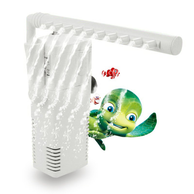 乌龟龟缸鱼缸雨淋式养鱼过滤器免换水内置三合一净水低水位循环泵