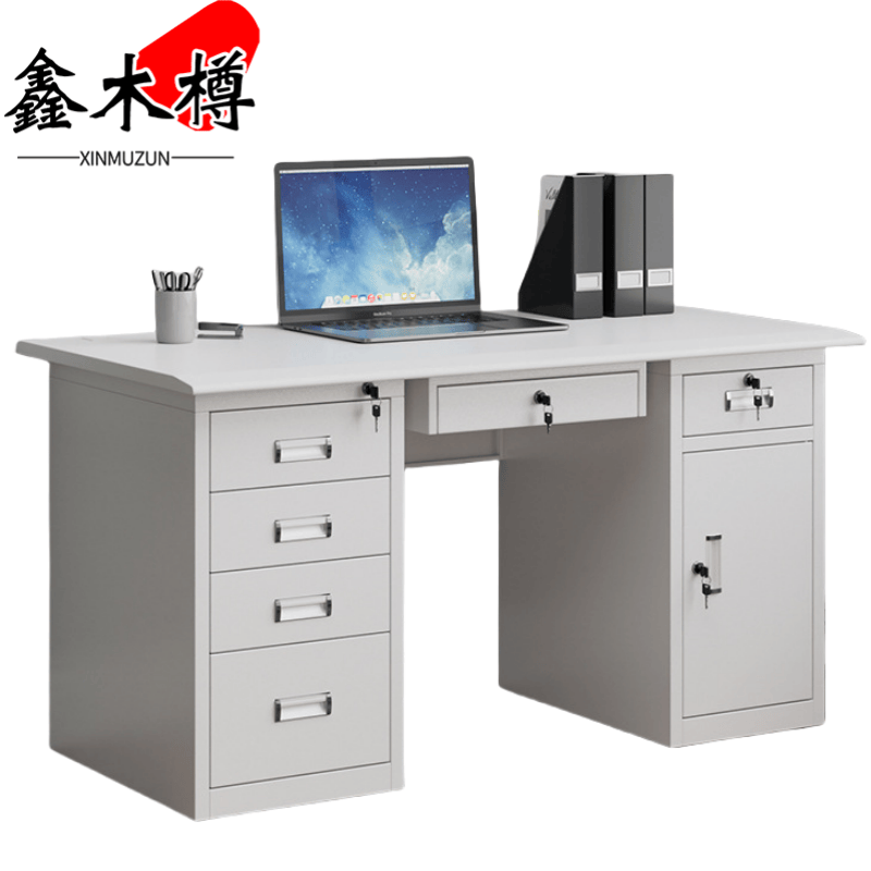 鑫木樽钢制办公桌1.4m张