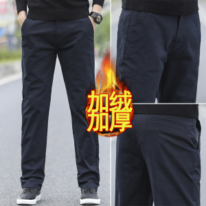 金盾(KIN DON)春夏季休闲长裤男士休闲裤直筒宽松裤商务纯棉潮流裤子男