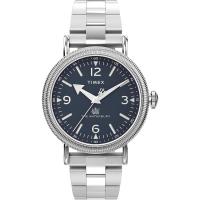 TIMEX/天美时男士 不锈钢表盘黑面黑带防水腕表