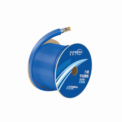 讯博士 WSLJKHG1200 六类单屏蔽 网线 105米/箱 (计价单位:箱) 蓝色