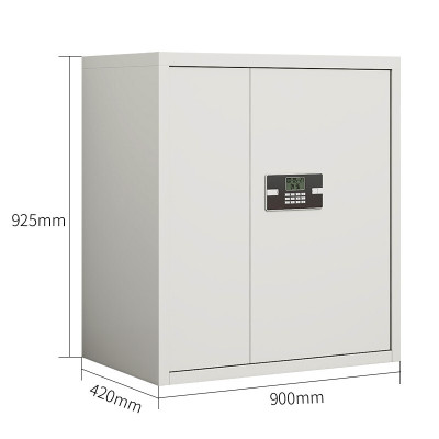 保密柜创世人G-S5 密码解锁,指纹解锁,钥匙解锁 2层