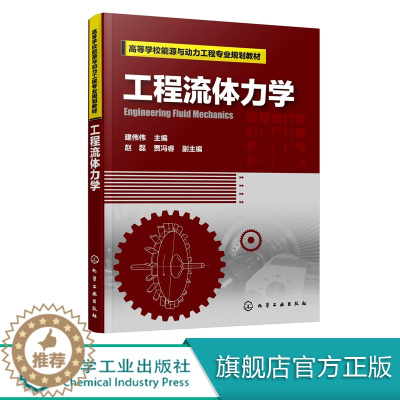[醉染正版]工程流体力学 建伟伟 流体力学基础理论介绍书籍 理想气体实际流体流动 流动问题分析方法 高等学校能源动力类