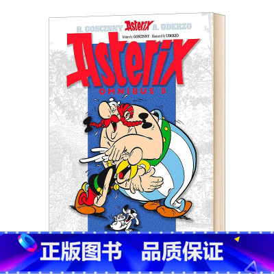 高卢英雄历险记22-24 [正版]英文原版 Asterix Asterix Omnibus 1 高卢英雄历险记1-3 合