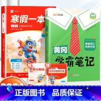 寒假一本通[人教版]+学霸笔记语文下册 小学三年级 [正版]乐读寒假一本通预复习小学一年级二年级寒假衔接作业三四五六年级