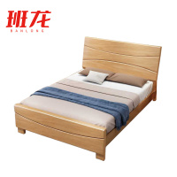 班龙床100*200cm+床垫木质套