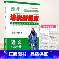 5-6分册 语文 [正版]国学 培优新题库 综合知识与素质教育大全 5-6年级分册/五-六年级分册 语文 全一册 上册下