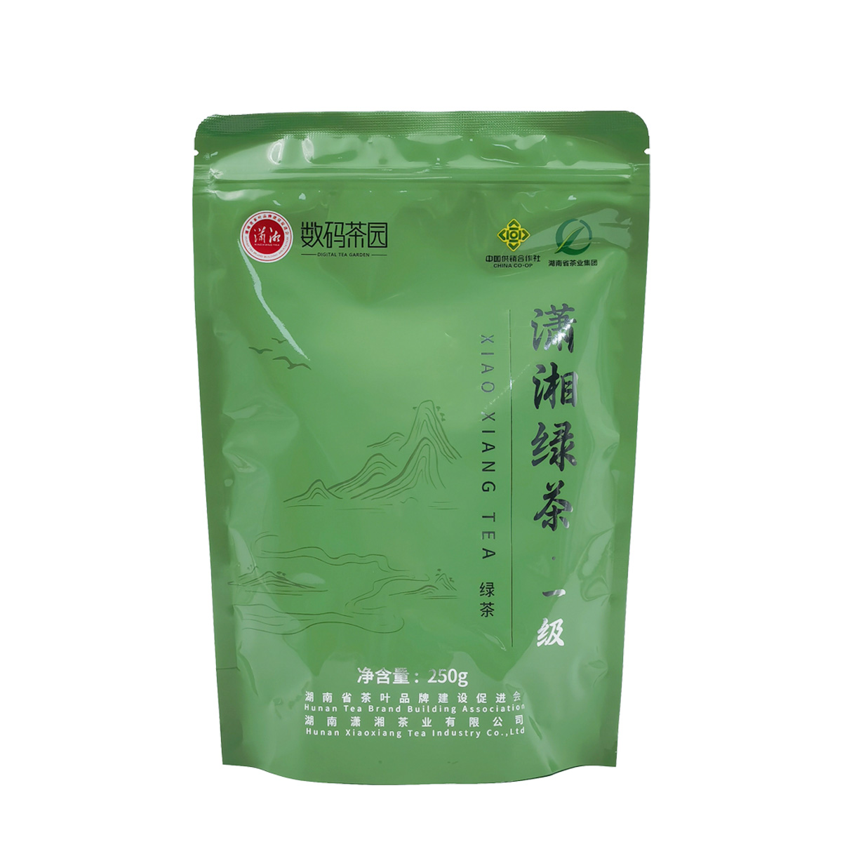 数码茶园牌 潇湘绿茶 一级 250g/袋