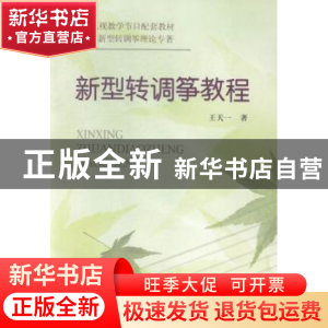 正版 新型转调筝教程 王天一著 文化艺术出版社 9787503920592 书
