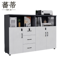 蕃蒂资料柜三门三抽台