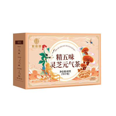 谯韵堂 精五味灵芝元气茶80g/盒