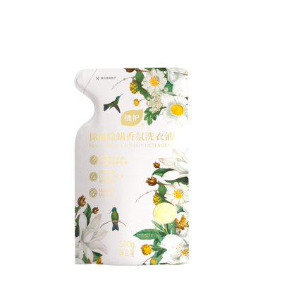 植护 除菌除螨香氛洗衣液(樱花香型)500g*1袋-ZH408765*1