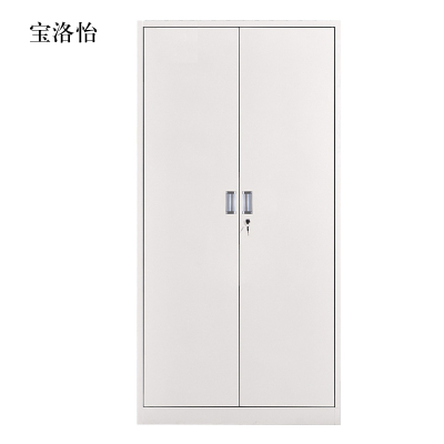 宝洛怡钢制文件柜档案柜财务凭证柜带锁储物柜铁皮柜书柜铁开门文件柜
