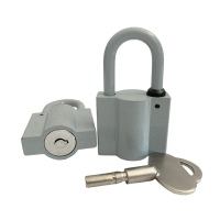 中电鼎润 ZD-40T 40mm*17mm 导型感应喷塑挂锁 (计价单位:个)灰色