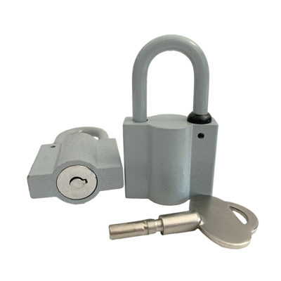 中电鼎润 ZD-40T 40mm*17mm 导型感应喷塑挂锁 (计价单位:个)灰色