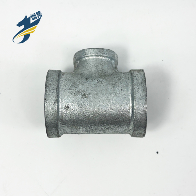 伽隽 镀锌变径三通 内丝DN40*25(1.5寸变1寸) / 个