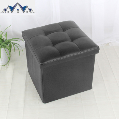 多功能换鞋凳创意收纳箱可坐成人 皮革 家用多功能沙发换鞋凳子 三维工匠收纳凳