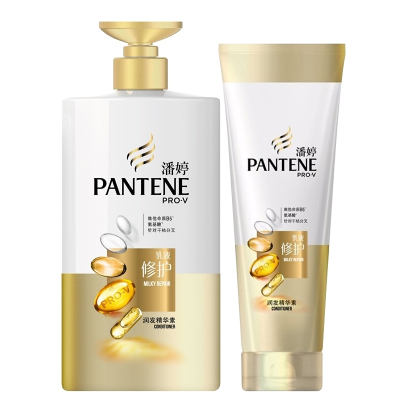 潘婷(PANTENE)护发素乳液润发精华素补水柔顺修复毛躁750mL