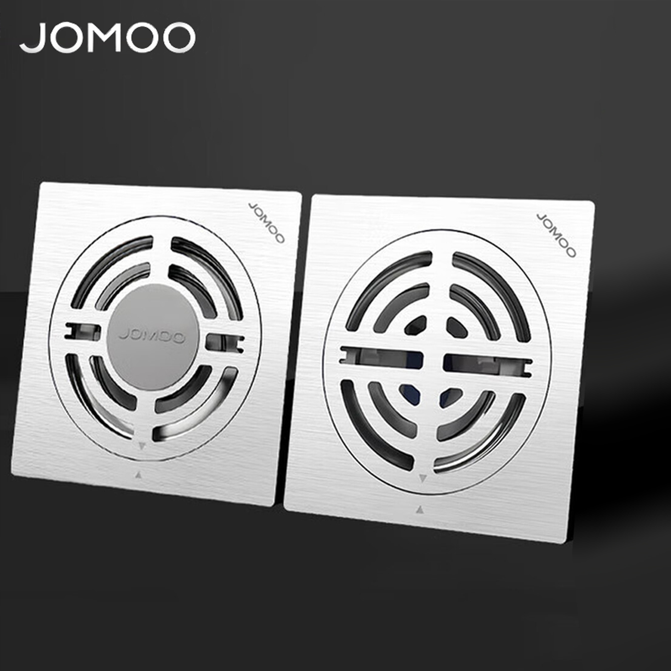 九牧(JOMOO)地漏304不锈钢亮面大流量阳台卫生间大排量地漏92419/92420