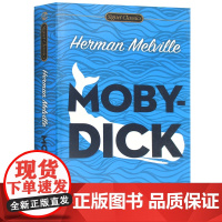 英文原版 Moby Dick 白鲸 赫尔曼麦尔维尔 世界名著文学 Herman Melville 莫比迪克 白鲸记小白鲸