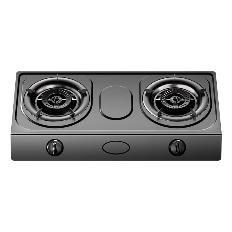 创维(Skyworth)燃气灶台式双灶 家用天然气5.0kW大火力天然气双炉灶具家用猛火炉具灶台Z201T(不提供安装)