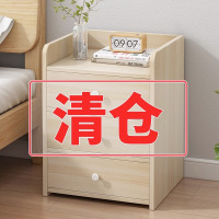 床头柜家用简约现代简易收纳带锁储物柜小型置物架卧室迷你柜子