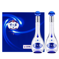 洋河 蓝色经典 梦之蓝M3-52度500ml*2瓶礼盒装 绵柔浓香型白酒