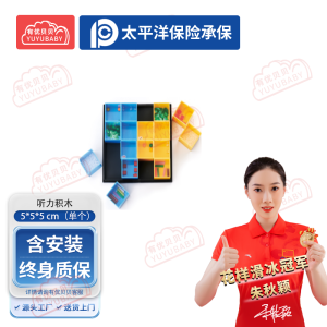 有优贝贝(YUYUBABY)幼儿园儿童室内户外玩具游乐设施教玩具提升记忆能力听力积木学爬玩具