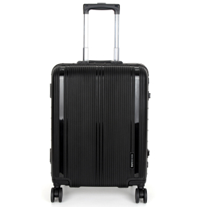 瑞士新款时尚经典商务出行出差拉杆箱旅行箱SN7650A 黑色 20寸