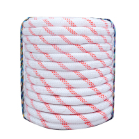 工霸(GONGBA)耐磨尼龙绳 安全绳尼龙编织绳帐蓬绳捆绑绳子 22mm 100米/捆 1捆