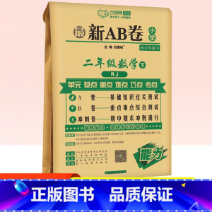 二年级下册[数学人教版] [正版]2022春AB卷小学二年级下册试卷数学人教版小学ab卷2年级下册RJ版同步练习单元测试