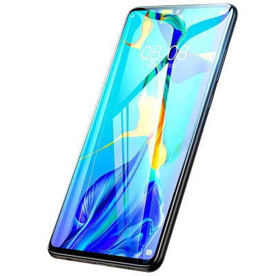 令狐少侠 适用于华为p30pro钢化膜全屏曲面高清P30pro透明手机贴膜HUAWEI曲面屏手机保护膜