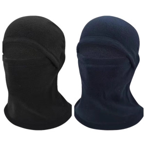 骑行保暖帽子冬季防风面罩摇粒绒全脸一体套头防冻防寒摩托车