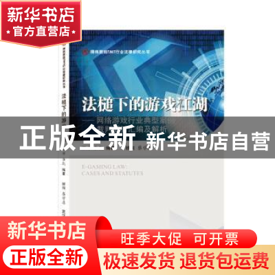 正版 法槌下的游戏江湖:网络游戏行业典型案例裁判要旨汇编及解析